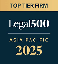Legal500 Asia Pacific 2025